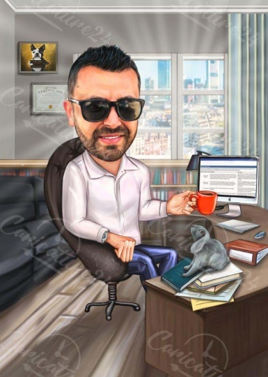 Karikaturen für Kollegen